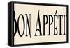 Bon Appetit V-N. Harbick-Framed Stretched Canvas