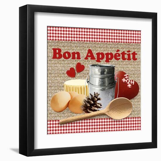 Bon Appétit-Galith Sultan-Framed Art Print