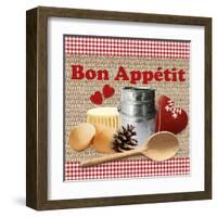 Bon Appétit-Galith Sultan-Framed Art Print