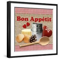 Bon Appétit-Galith Sultan-Framed Art Print