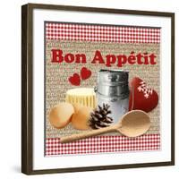 Bon Appétit-Galith Sultan-Framed Art Print