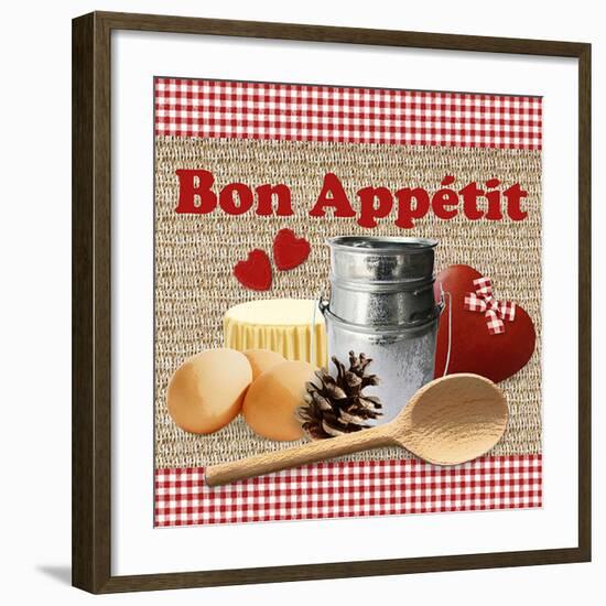 Bon Appétit-Galith Sultan-Framed Art Print