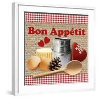 Bon Appétit-Galith Sultan-Framed Art Print