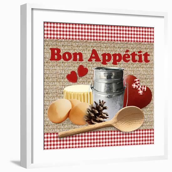 Bon Appétit-Galith Sultan-Framed Art Print