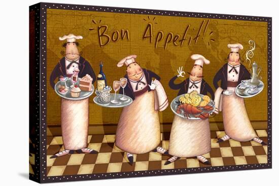 Bon Appetit-Viv Eisner-Stretched Canvas