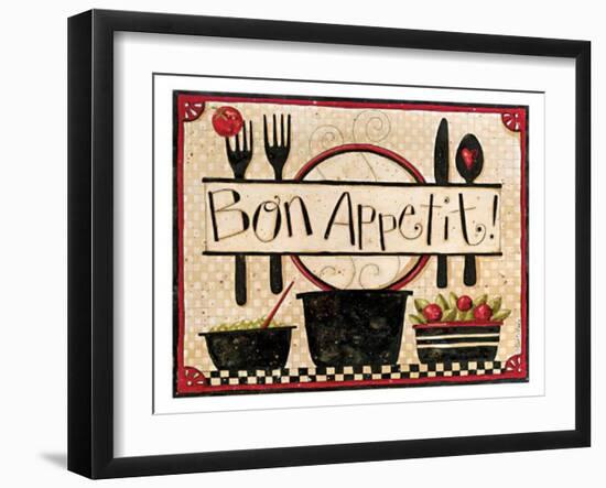 Bon Appetit-Dan Dipaolo-Framed Art Print