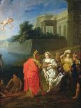 Jupiter and Semele, 1704-Bon De Boulogne-Stretched Canvas