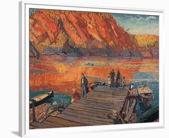 Bon Echo-Arthur Lismer-Framed Premium Giclee Print