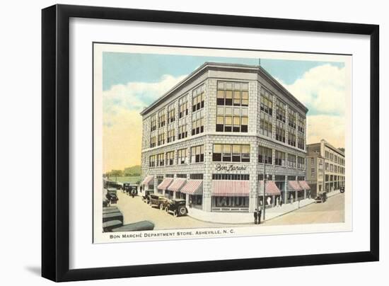 Bon Marche Department Store, Asheville, North Carolina-null-Framed Art Print