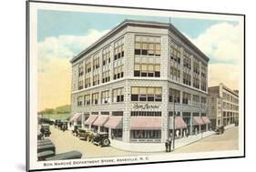 Bon Marche Department Store, Asheville, North Carolina-null-Mounted Art Print