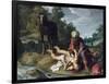 Bon Samaritain - the Good Samaritan - Peinture De Pieter Pietersz Lastman (1583-1633), C. 1612 - Oi-Pieter Lastman-Framed Giclee Print