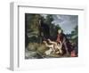 Bon Samaritain - the Good Samaritan - Peinture De Pieter Pietersz Lastman (1583-1633), C. 1612 - Oi-Pieter Lastman-Framed Giclee Print