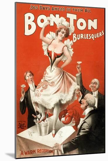 Bon Ton Burlesquers, 1898-Science Source-Mounted Giclee Print