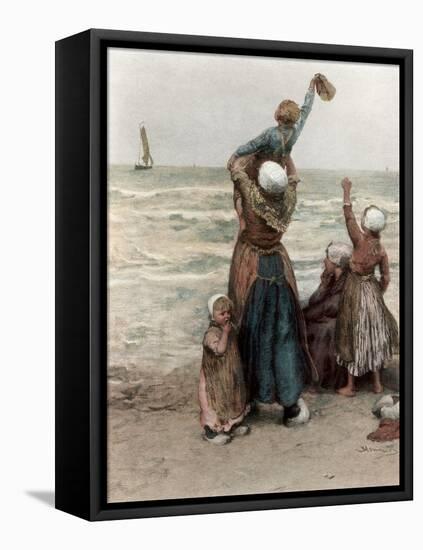 Bon Voyage!, 1889-null-Framed Stretched Canvas