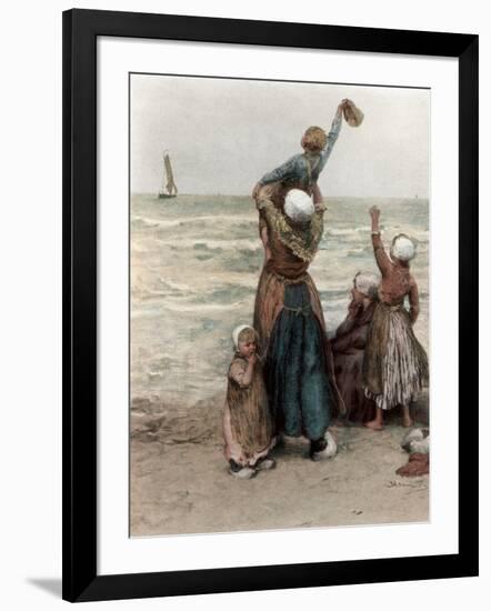 Bon Voyage!, 1889-null-Framed Giclee Print