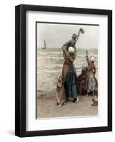 Bon Voyage!, 1889-null-Framed Premium Giclee Print