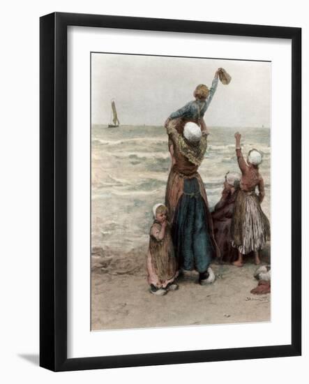 Bon Voyage!, 1889-null-Framed Giclee Print