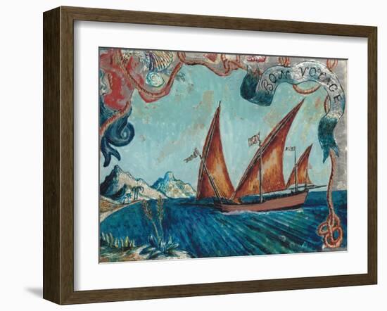 Bon Voyage, 1929-Dora Carrington-Framed Giclee Print
