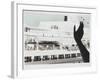 Bon Voyage Cruise Ship Farewell-Theo Westenberger-Framed Photographic Print