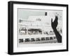 Bon Voyage Cruise Ship Farewell-Theo Westenberger-Framed Photographic Print