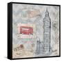 Bon Voyage II-Paul Brent-Framed Stretched Canvas