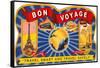 Bon Voyage, Label-null-Framed Stretched Canvas