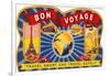 Bon Voyage, Label-null-Framed Art Print