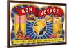 Bon Voyage, Label-null-Framed Art Print