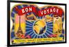Bon Voyage, Label-null-Framed Art Print