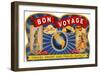 Bon Voyage, Travel Smart-null-Framed Art Print