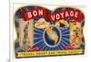 Bon Voyage, Travel Smart-null-Framed Art Print