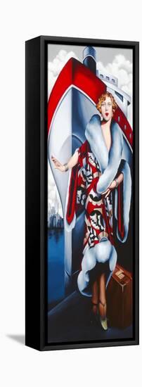 Bon Voyage-Catherine Abel-Framed Stretched Canvas