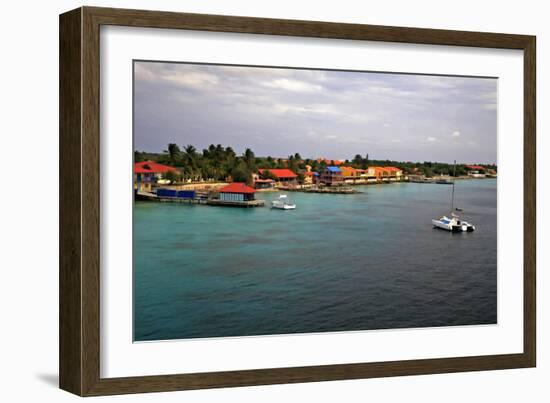 Bonaire 4-J.D. Mcfarlan-Framed Giclee Print