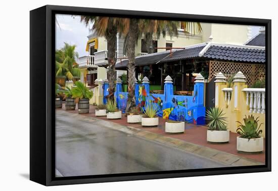 Bonaire 5-J.D. Mcfarlan-Framed Stretched Canvas