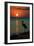 Bonaire, Dutch Caribbean - Heron and Sunset-Lantern Press-Framed Art Print