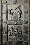 Baptism of Christ, Bronze Panels from St. Ranieri's Door, Circa 1180-Bonanno Pisano-Mounted Giclee Print