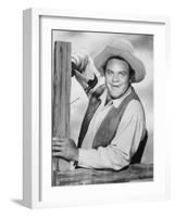 Bonanza, Dan Blocker, 1959-1973-null-Framed Photo