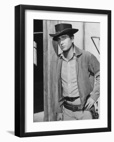 Bonanza, Michael Landon, 1959-1973-null-Framed Photo