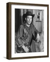 Bonanza, Pernell Roberts, 1959-1973-null-Framed Photo