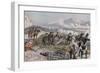 Bonaparte Aiming the Cannon at Lodi-Felicien Baron De Myrbach-rheinfeld-Framed Giclee Print