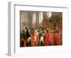 Bonaparte and the Council of Five Hundred at St. Cloud, 10th November 1799, 1840-Francois Bouchot-Framed Giclee Print