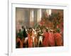 Bonaparte and the Council of Five Hundred at St. Cloud, 10th November 1799, 1840-Francois Bouchot-Framed Giclee Print