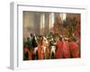 Bonaparte and the Council of Five Hundred at St. Cloud, 10th November 1799, 1840-Francois Bouchot-Framed Giclee Print