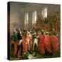 Bonaparte and the Council of Five Hundred at St. Cloud, 10th November 1799, 1840-Francois Bouchot-Stretched Canvas