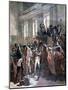 Bonaparte and the Council of Five Hundred at St Cloud, 10th November 1799-François Bouchot-Mounted Giclee Print