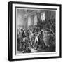 Bonaparte and the Council of Five Hundred at St Cloud, 10th November 1799-François Bouchot-Framed Giclee Print