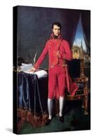 Bonaparte as First Consul-Jean-Auguste-Dominique Ingres-Stretched Canvas