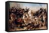 Bonaparte at the Battle of the Pyramids on July 21, 1798-Antoine-Jean Gros-Framed Stretched Canvas