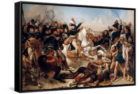 Bonaparte at the Battle of the Pyramids on July 21, 1798-Antoine-Jean Gros-Framed Stretched Canvas