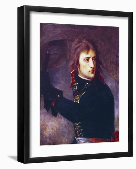 Bonaparte at the Bridge of Arcole, 1796-Antoine-Jean Gros-Framed Giclee Print